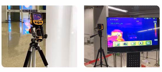 Équipement de dépistage rapide de la température du corps humain