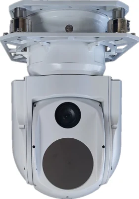 Système de surveillance de caméra infrarouge électro-optique à double capteur aéroporté